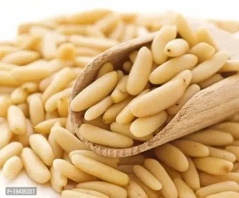 Lebanon Pine Nuts Without Shell | Chilgoza |  Chilgoja | Chilgoza Giri Dry Fruit | Chilgoze (Jumbo Size) (200gm)-thumb4
