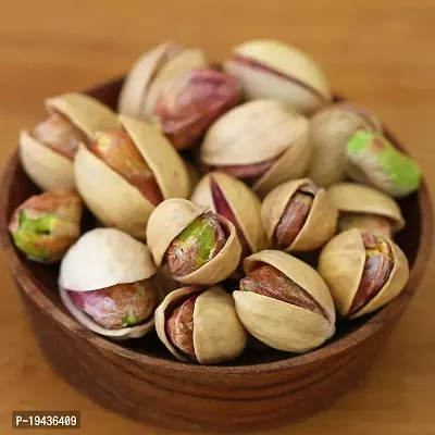 Roasted  Salted Pistachios Nuts| Namkeen Pista with Shelll |  Pistachios | Roasted Salted Pista | Pistachio (200gm)-thumb2