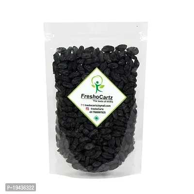 Black Raisins |Seedless Dry Grapes | Kali Kishmish| Black Kismis | Dry Fruits (500gm)-thumb0
