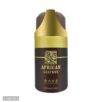 Rave Signature African Leather Perfumed Spray, 250ml