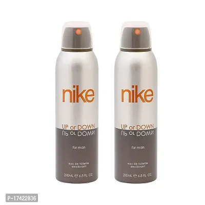 Nike Up or Down Deodorant for Men, 200ml (Pack of 2)-thumb0