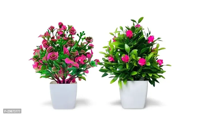 Artificial Flowers and Plant Pack of 2