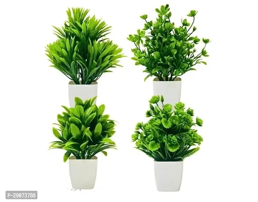 Artificial Flowers and Plant Pack of 4