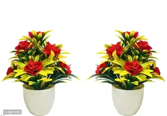 Artificial Flowers and Plant Pack of 2