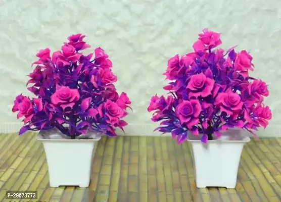 Artificial Flowers and Plant Pack of 2