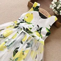 Fabulous Cotton Yellow Printed For Girls-thumb2