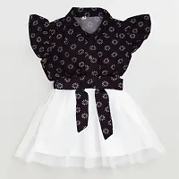 Fabulous Rayon Black Printed For Girls-thumb3