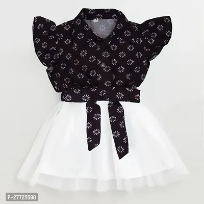 Fabulous Rayon Black Printed For Girls-thumb4