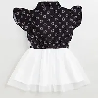 Fabulous Rayon Black Printed For Girls-thumb2