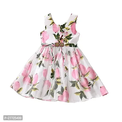 Fabulous Cotton Pink Printed For Girls