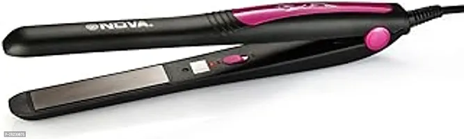 Adore Hair Straightener with Ceramic Coated Plates  Quick Heat-Up (VHSH-18), Color May Vary, (Made In India)-thumb0