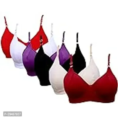 Classic Cotton Bra for Women, Pack of 3
