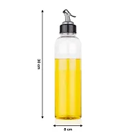 Useful Oil Dispenser Transparent Plastic Oil Bottle-thumb1