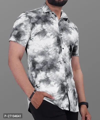 Trendy  Lycra  Casual Shirts For Men-thumb3