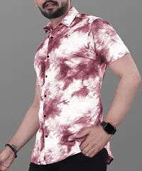 Trendy Lycra Casual Shirts For Men-thumb1