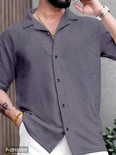 Stylish Mens Half sleeve New Casual Shirt-thumb0