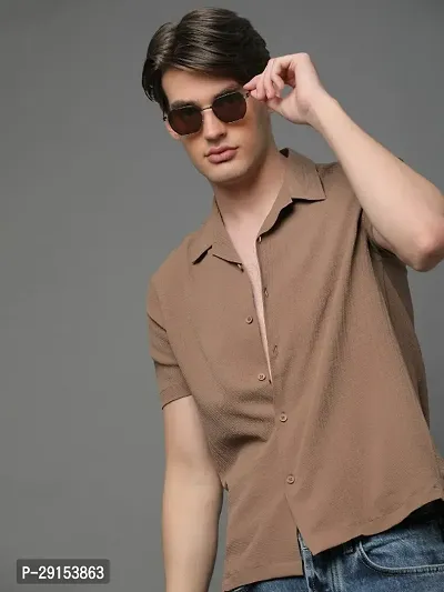 Stylish Mens Half sleeve New Casual Shirt