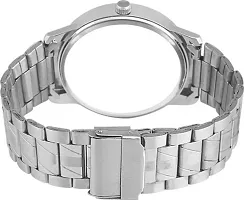 Stainless Steel White Dial Analog Mens Watch-thumb2