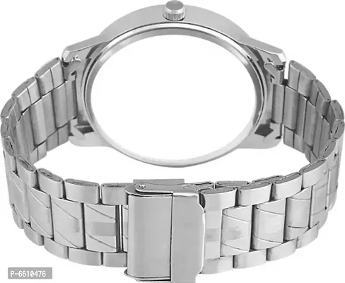 Stainless Steel White Dial Analog Mens Watch-thumb3