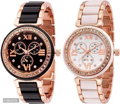 NEW STYLES MEENA WATCH FOR GIRLS Analog Watch Pack Of 2