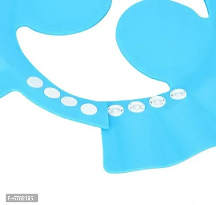 Baby Shower Cap Bathing Baby Wash Hair Eye Ear Protector Hat for New Born Infants babies Baby Bath Cap Shower Protecti-thumb3