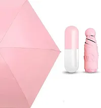 Foldable Mini Cute and Small Capsule Design Umbrella with Capsule Case (Multicolor)-thumb2