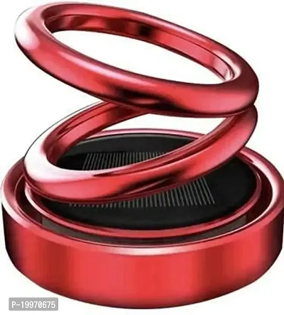 Buy 360 Degree Rotating Solar Power Car Aroma (Car Fragrance Decompression,  Red) Online In India At Discounted Prices