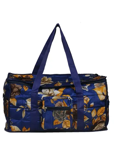 Sunesh Creation Nylon Fabric Foldable Waterproof Travel Bag/Duffle Bag with Zip Closure