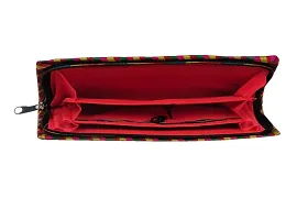 SuneshCreation Red Traditional handcrafted jaipuri gujrati Clutch or Purse for Women's  Girls-thumb2