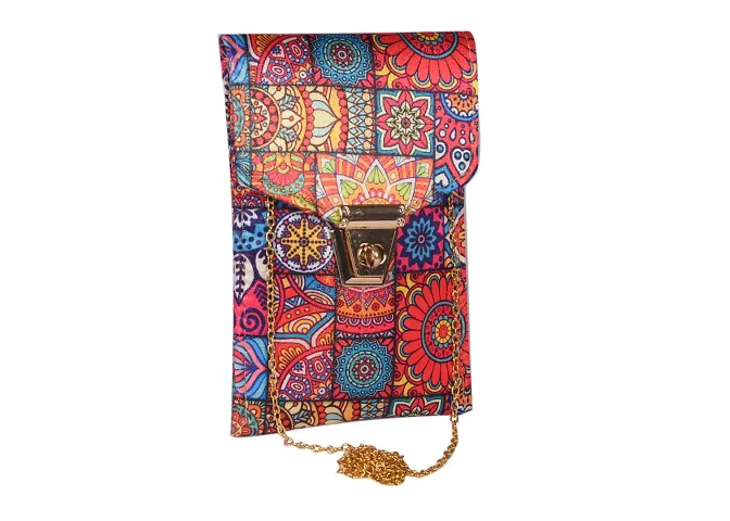 Stylish Fabric Sling Bag For Women