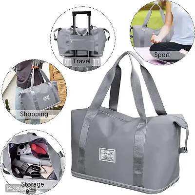 Multipurpose Synthetic Travel Duffle Bag-thumb3