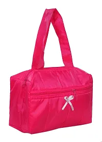 SuneshCreation Nylon Travel Women's Casual Handbag/Shoulder Bag (Pink)-thumb1