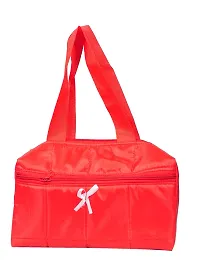 Sunesh Creation Pack of 2 Red  Pink Nylon Travel Women's Casual Handbag/Shoulder Bag-thumb2