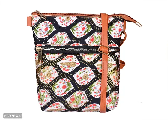 Stylish Fabric Sling Bag For Women-thumb0