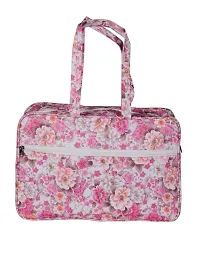 Sunesh Creation Pink Synthetic Handbag,Duffle Bag, Handbag for Women, Luggage Bag for Unisex,Travel Tote Bags-thumb1
