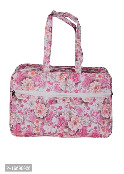 Sunesh Creation Pink Synthetic Handbag,Duffle Bag, Handbag for Women, Luggage Bag for Unisex,Travel Tote Bags-thumb2