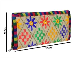 Sunesh Creation Traditional Handcrafted Jaipuri Gujrati Clutch or Purse for Women  Girls-thumb3