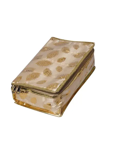 Sunesh Creation Brocade Jewellery Box/Organizer