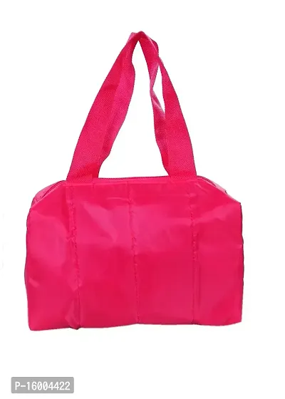 SuneshCreation Nylon Travel Women's Casual Handbag/Shoulder Bag (Pink)-thumb3