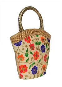 SuneshCreation Beautiful Embroidered Handbag For Women  Girls-thumb1