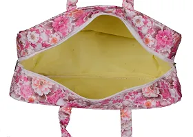 Sunesh Creation Pink Synthetic Handbag,Duffle Bag, Handbag for Women, Luggage Bag for Unisex,Travel Tote Bags-thumb3