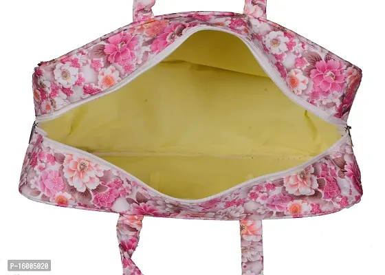 Sunesh Creation Pink Synthetic Handbag,Duffle Bag, Handbag for Women, Luggage Bag for Unisex,Travel Tote Bags-thumb4
