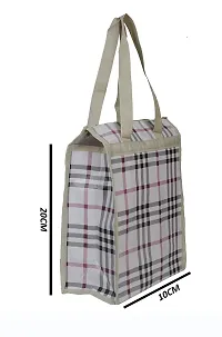SuneshCreation Tiffin Lunch Box Tote Bag for Women and Men Lunch Bag (White, 10 L)-thumb4