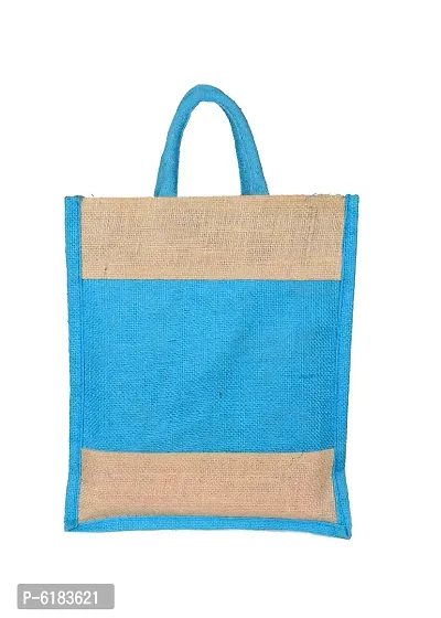 Stylish Jute Reusable Bag Heavy Duty Grocery Vegetable Shopping Bags-thumb3