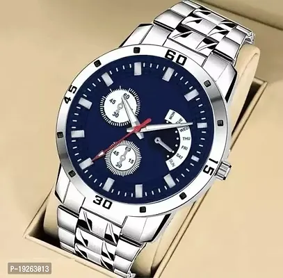 Screen New Classic Silver Watch For Men and Boy