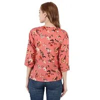 Fancy Floral Print Regular Women Multicolor Top Nowtryit (Pack of 3) (Large, Multicolored Set 15)-thumb2