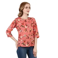 Fancy Floral Print Regular Women Multicolor Top Nowtryit (Pack of 3) (Large, Multicolored Set 4)-thumb4