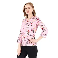 Fancy Floral Print Regular Women Multicolor Top Nowtryit (Pack of 3) (Large, Multicolored Set 2)-thumb4