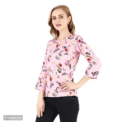 Fancy Floral Print Regular Women Multicolor Top Nowtryit (Pack of 3) (Large, Multicolored Set 2)-thumb5