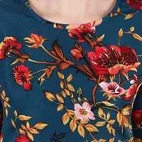 Fancy Floral Print Regular Women Multicolor Top Nowtryit (Pack of 3) (Large, Multicolored Set 11)-thumb1